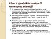 Презентация 'X hromosomas trisomija', 5.