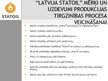 Презентация 'SIA "Latvija Statoil" noieta mārketinga analīze', 11.