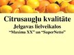 Реферат 'Citrusaugļu kvalitāte Jelgavas lielveikalos', 35.