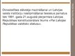 Презентация 'Latvijas valstiskās neatkarības atjaunošana', 13.