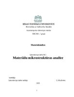 Конспект 'Dzelzs oglekļu sakausējumi', 1.