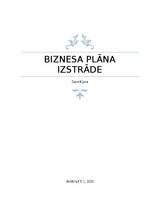 Конспект 'Biznesa plāna izstrādes vadlīnijas', 1.