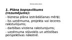 Конспект 'Biznesa plāna izstrādes vadlīnijas', 59.