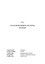 Реферат 'Local Development and Social Economy', 1.