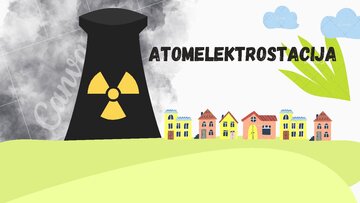 Презентация 'Atomelektrostacija', 1.