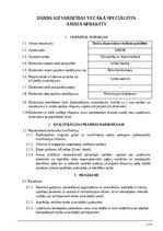 Образец документа 'Darba aizsardzības vecākā speciālista amata apraksts', 1.