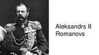 Презентация 'Aleksandrs II Romanovs', 1.