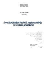 Реферат 'Inventarizācijas tiesiskā reglamentācija un norises problēmas', 1.