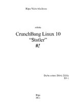 Реферат 'CrunchBang Linux', 1.