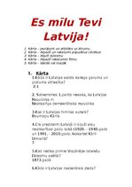 Образец документа 'Scenārijs spēlei "Es mīlu tevi, Latvija!" mājas versijā', 1.
