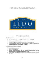 Отчёт по практике 'Prakses pārskats uzņēmumā "Radisson Blu Latvija" un "Lido"', 21.