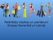 Презентация 'Patērētāju tiesības un pienākumi Eiropas Savienībā un Latvijā', 1.