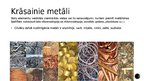 Презентация 'Dzelzs, nozīmīgākie krāsainie metāli, zelts, sudrabs', 9.