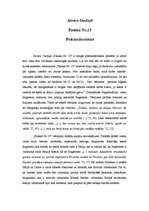 Эссе 'Aivars Ozoliņš "Pasaka Nr. 13", postmodernisma metode', 1.