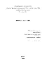 Отчёт по практике 'Prakses atskaite (SIA Hieroglifs)', 1.