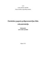 Дипломная 'Ozolnieku pagasta poligonometrijas tīkla rekonstrukcija', 1.