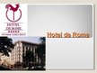 Презентация 'Hotel de Rome', 1.