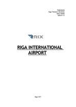 Реферат 'Riga International Airport', 1.