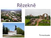 Презентация 'Rēzekne', 1.