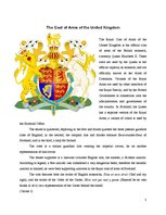 Реферат 'Comparison of the Coat of Arms in the United Kingdom and Latvia', 3.