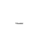 Конспект 'Vitamīni', 1.