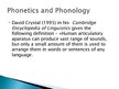 Презентация 'Phonetics and Phonology', 2.