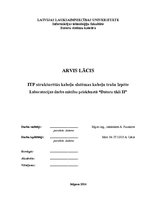 Образец документа 'ITF strukturētās kabeļu sistēmas kabeļu trašu izpēte', 1.