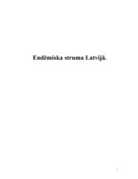 Реферат 'Endēmiska struma Latvijā', 1.