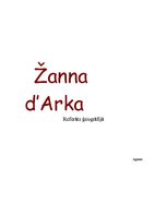 Конспект 'Žanna d'Arka', 1.