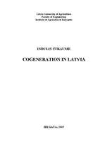 Реферат 'Cogeneration in Latvia', 1.