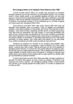 Эссе 'Man nozīmīga problēma un tās risinājums Vizmas Belševicas darbā “Bille”', 1.