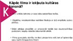 Презентация 'Latvijas kultūras kanons. Kino', 4.