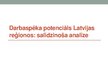 Презентация 'Darbaspēka potenciāls Latvijas reģionos', 1.