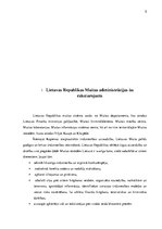 Реферат 'Lietuvas Republikas Muitas administrācijas stratēģijas novērtējums', 5.