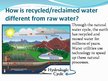 Презентация 'Water Recycling and Reuse', 4.
