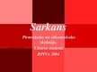 Презентация 'Sarkans - kultūrvēsture', 1.