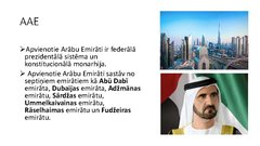 Презентация 'Apvienotie Arābu Emirāti', 8.