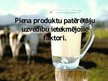 Презентация 'Piena produktu patērētāju uzvedību ietekmējošie faktori', 1.