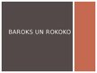 Презентация 'Baroka un rokoko laika mūzika', 1.
