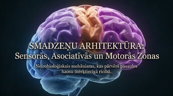 Презентация 'Smadzeņu arhitektūra - sensorās, asociatīvās un motorās zonas', 14.