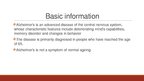 Презентация 'Alzheimer Disease', 2.
