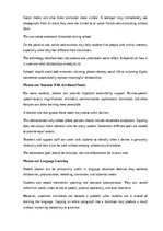 Эссе 'Mobile phones at school: useful tool or distraction?', 9.
