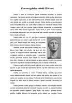 Реферат 'Senās Grieķijas klasiskās filosofijas domātājs Platons', 5.