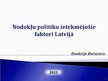 Дипломная 'Nodokļu politiku ietekmējošie faktori Latvijā', 62.