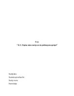 Эссе 'H. E. Peplau māsu teorija un tās pielietojums aprūpē', 1.