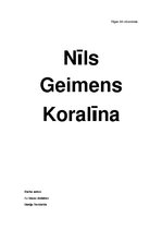 Конспект 'Nils Geimens "Koralīna"', 1.
