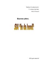 Бизнес план 'SIA “In da Hood”', 1.