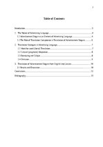 Реферат 'Translation of Advertisement Slogans', 2.