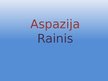 Презентация 'Aspazija un Rainis', 1.