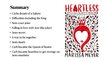 Презентация '"Heartless"(autors: Marissa Meyer) grāmatas apraksts', 4.